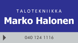 Talotekniikka Marko Halonen logo